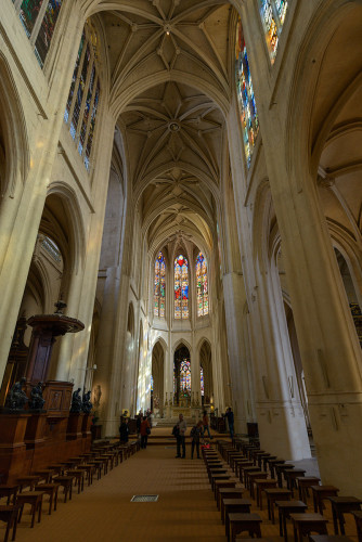 Interior of St. Gervais, courtesy of Julian.