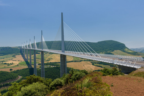 The Millau Viaduct, courtesy of Julian.