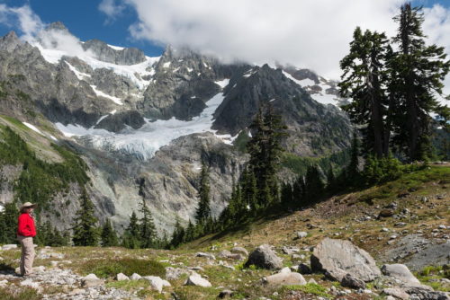 Mount Shuksan, and its glacier.