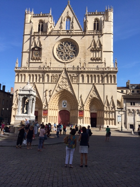 The Cathedral of St. Jean in Lyon.